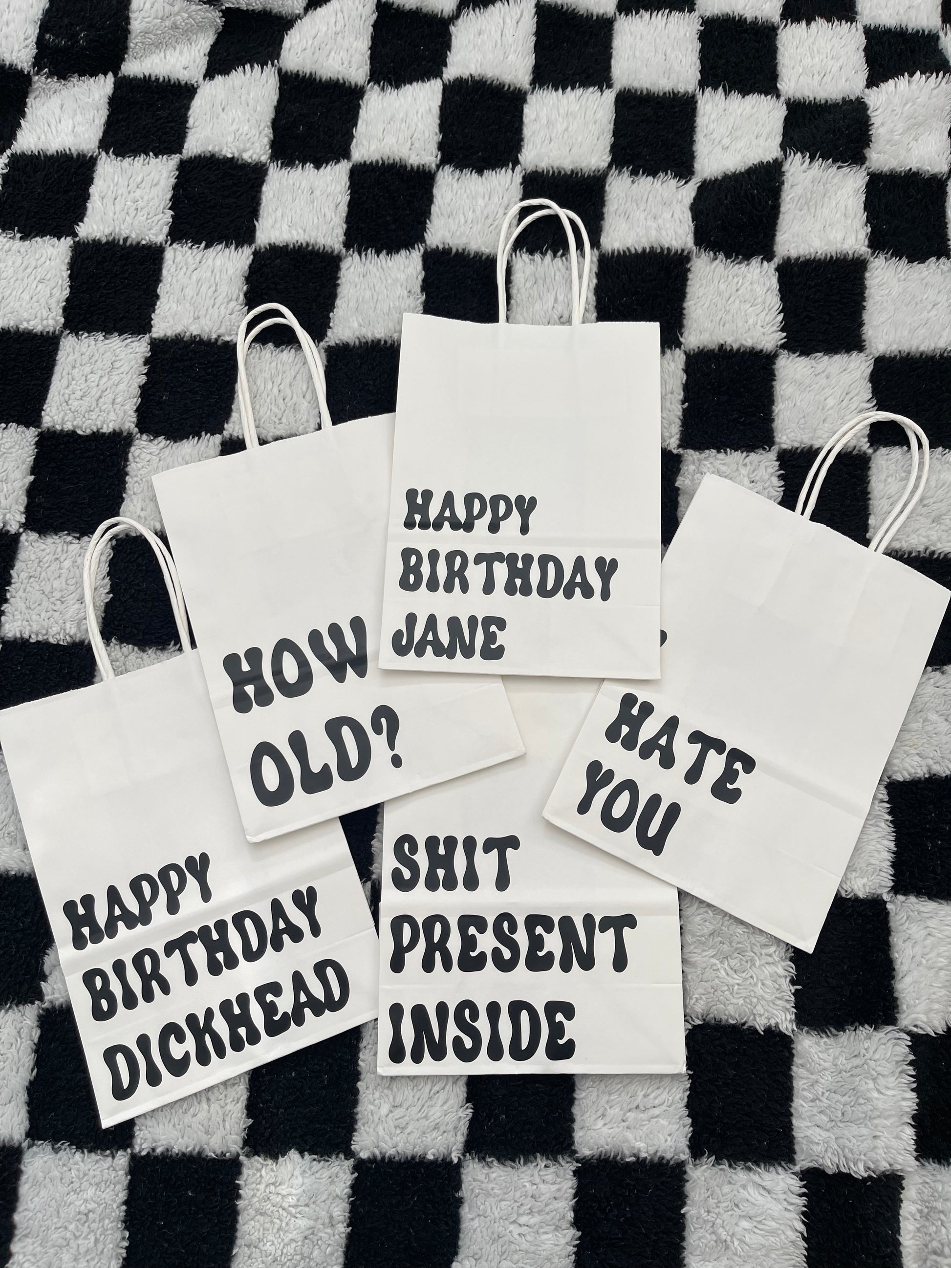 Gift Bags White