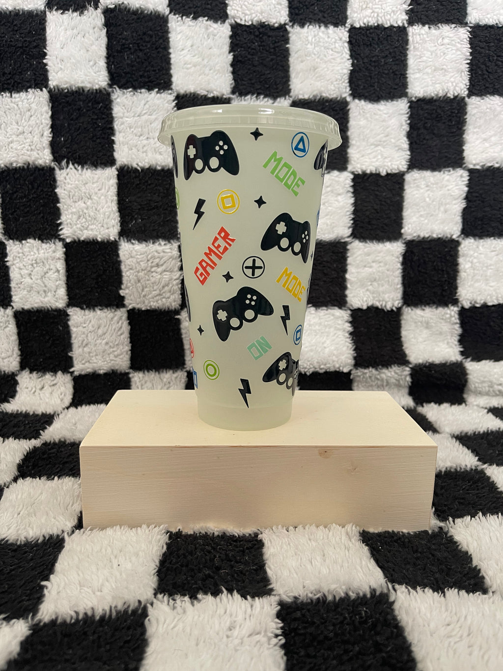 Glow in the Dark Gamer 24oz Cold Cup