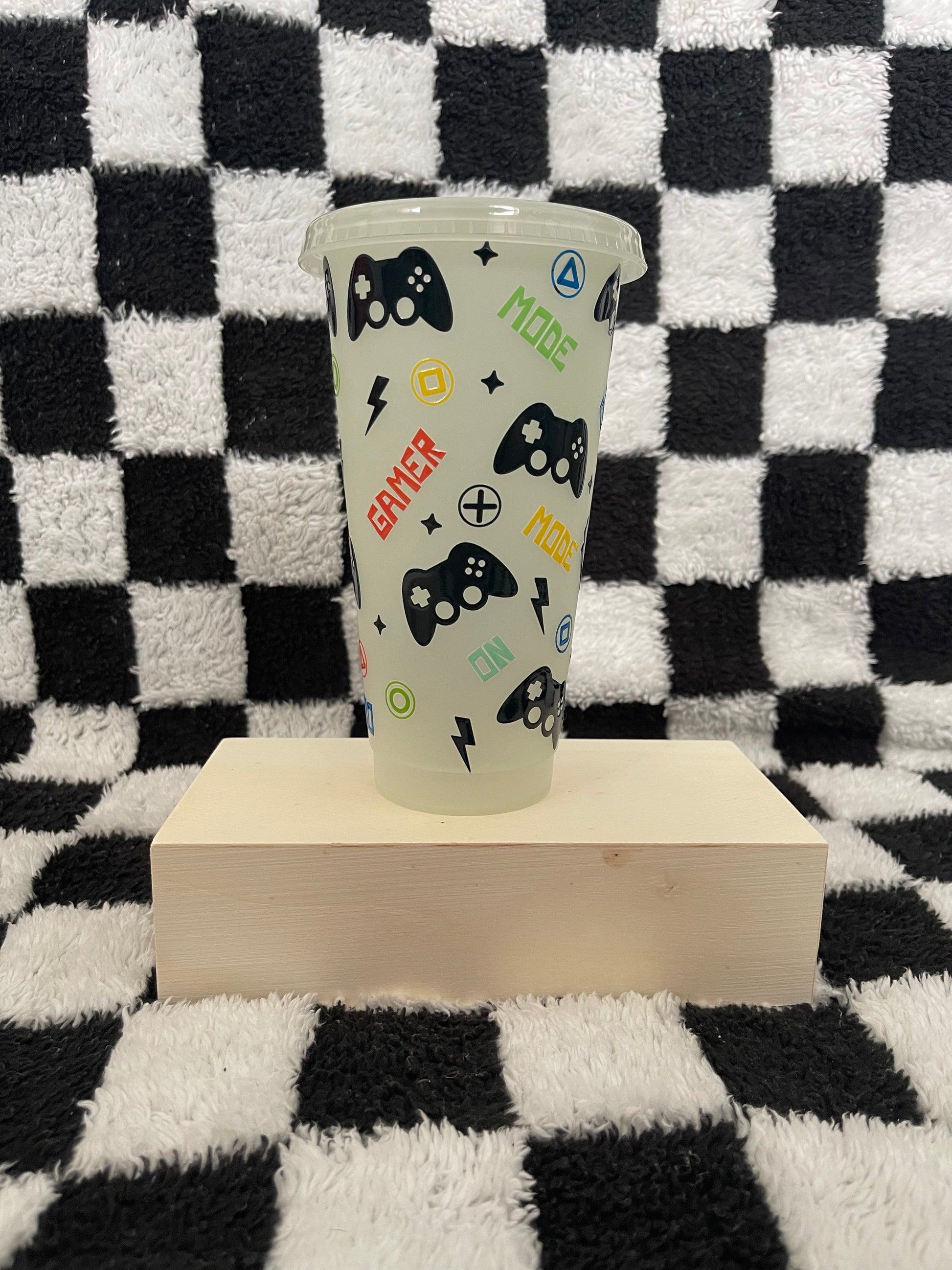 Glow in the Dark Gamer 24oz Cold Cup
