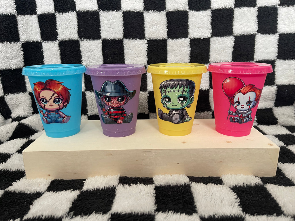 16oz Horror Style Cold Cup