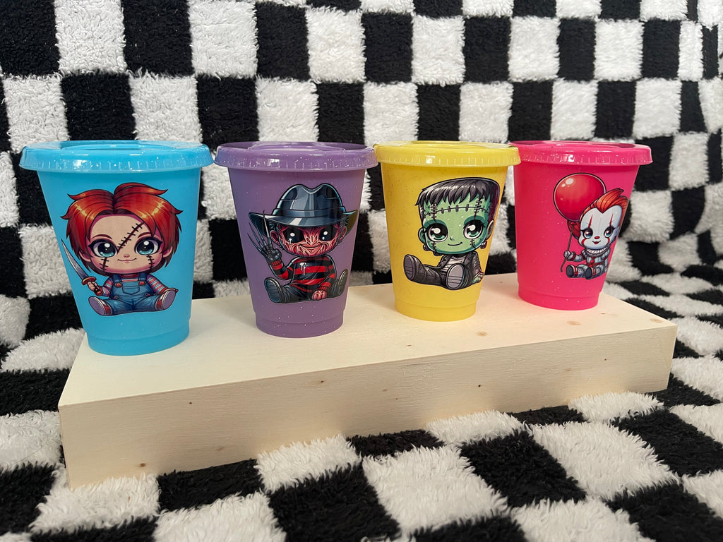 16oz Horror Style Cold Cup