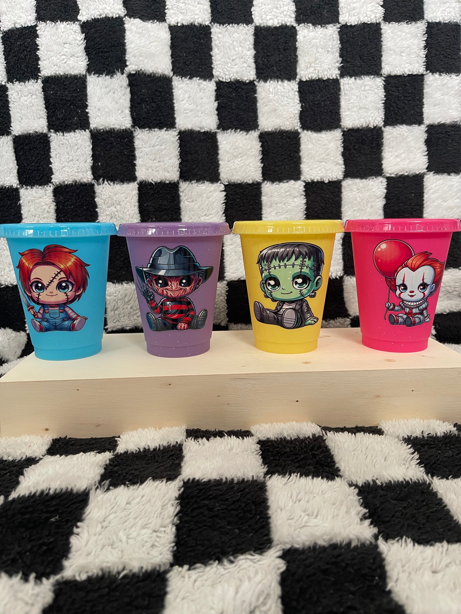 16oz Horror Style Cold Cup