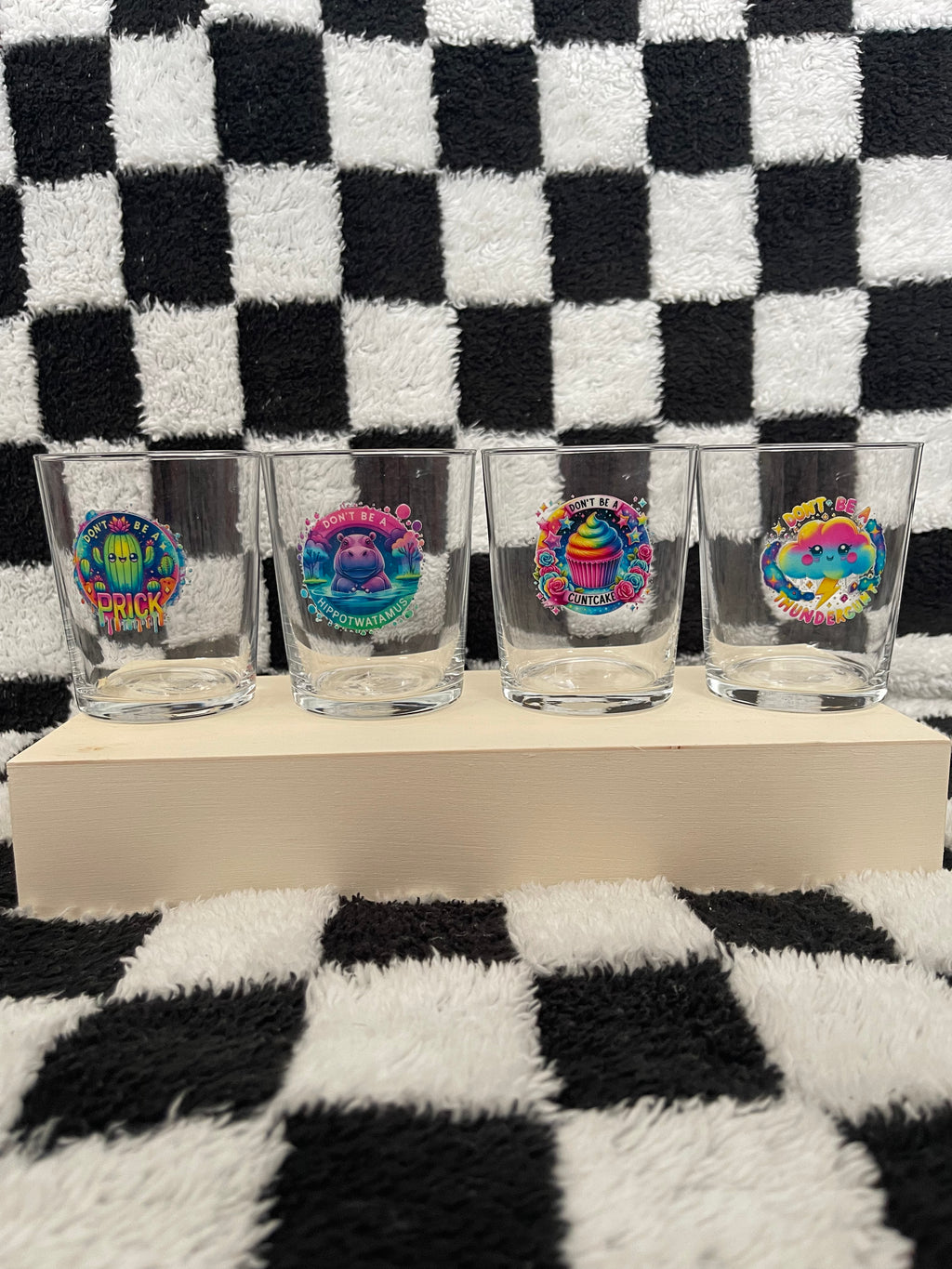 Rude Mixer Glass
