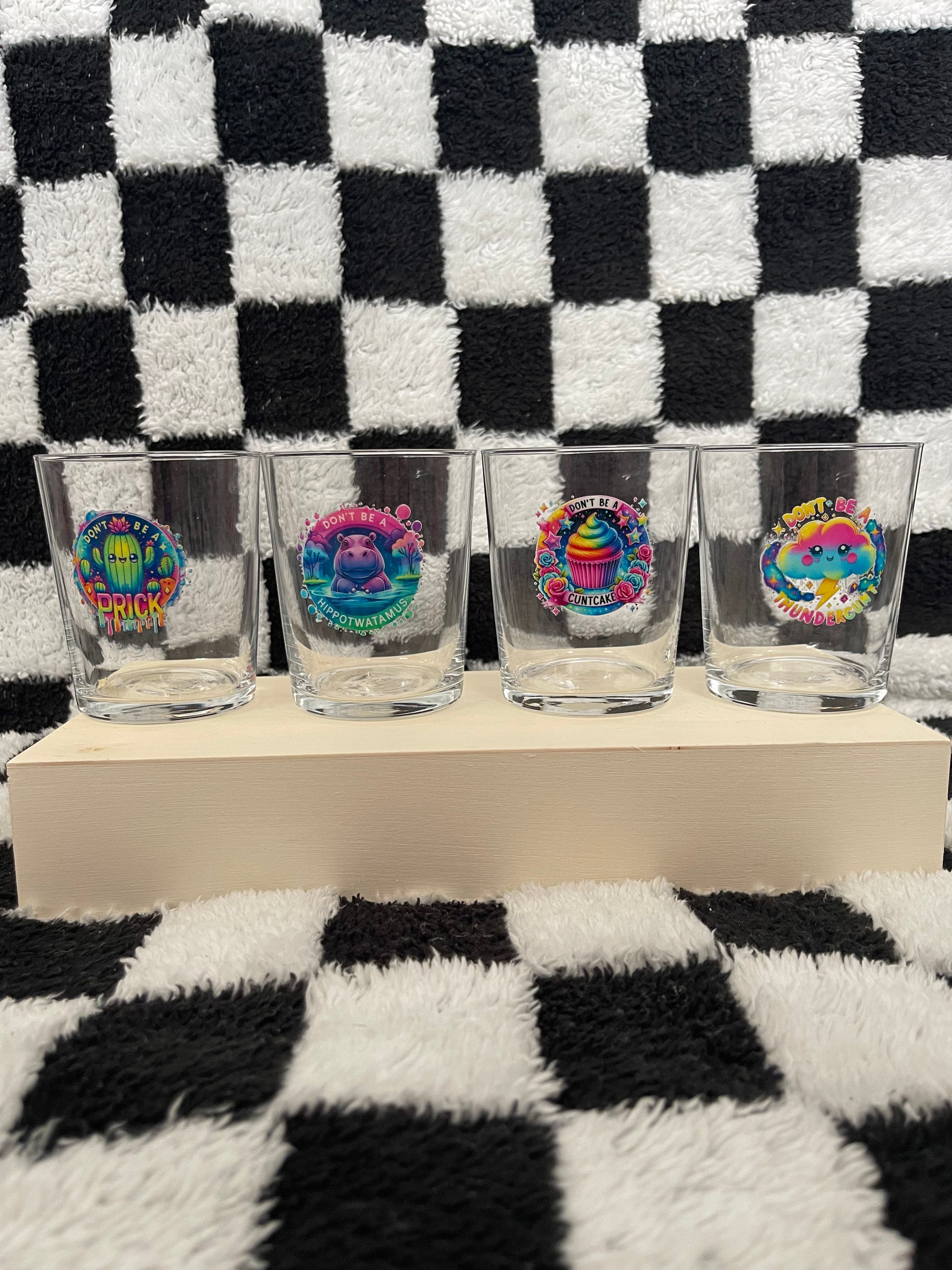 Rude Mixer Glass