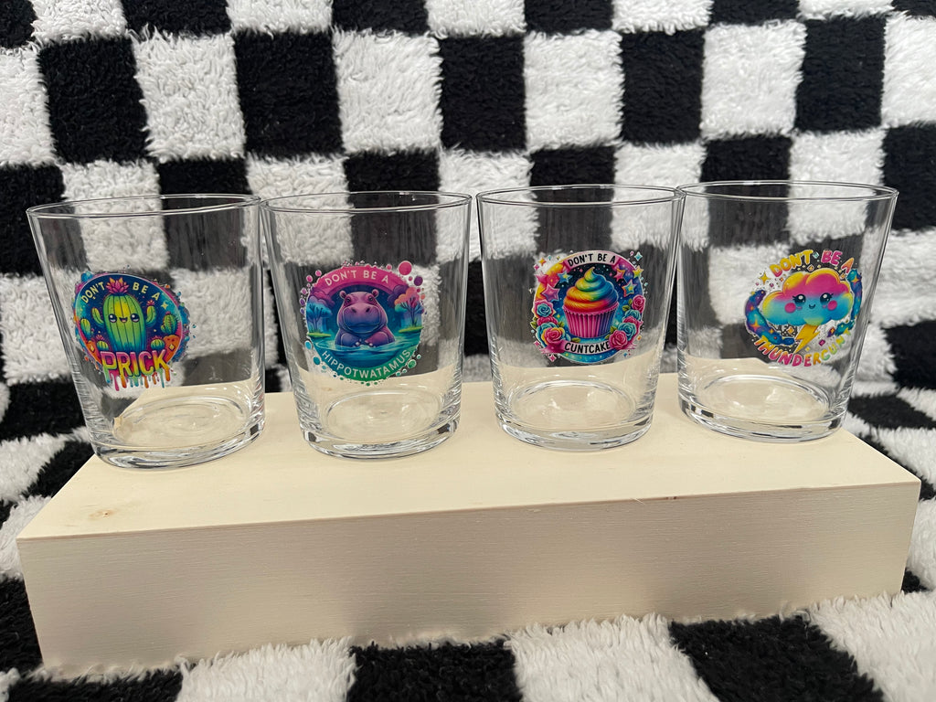 Rude Mixer Glass