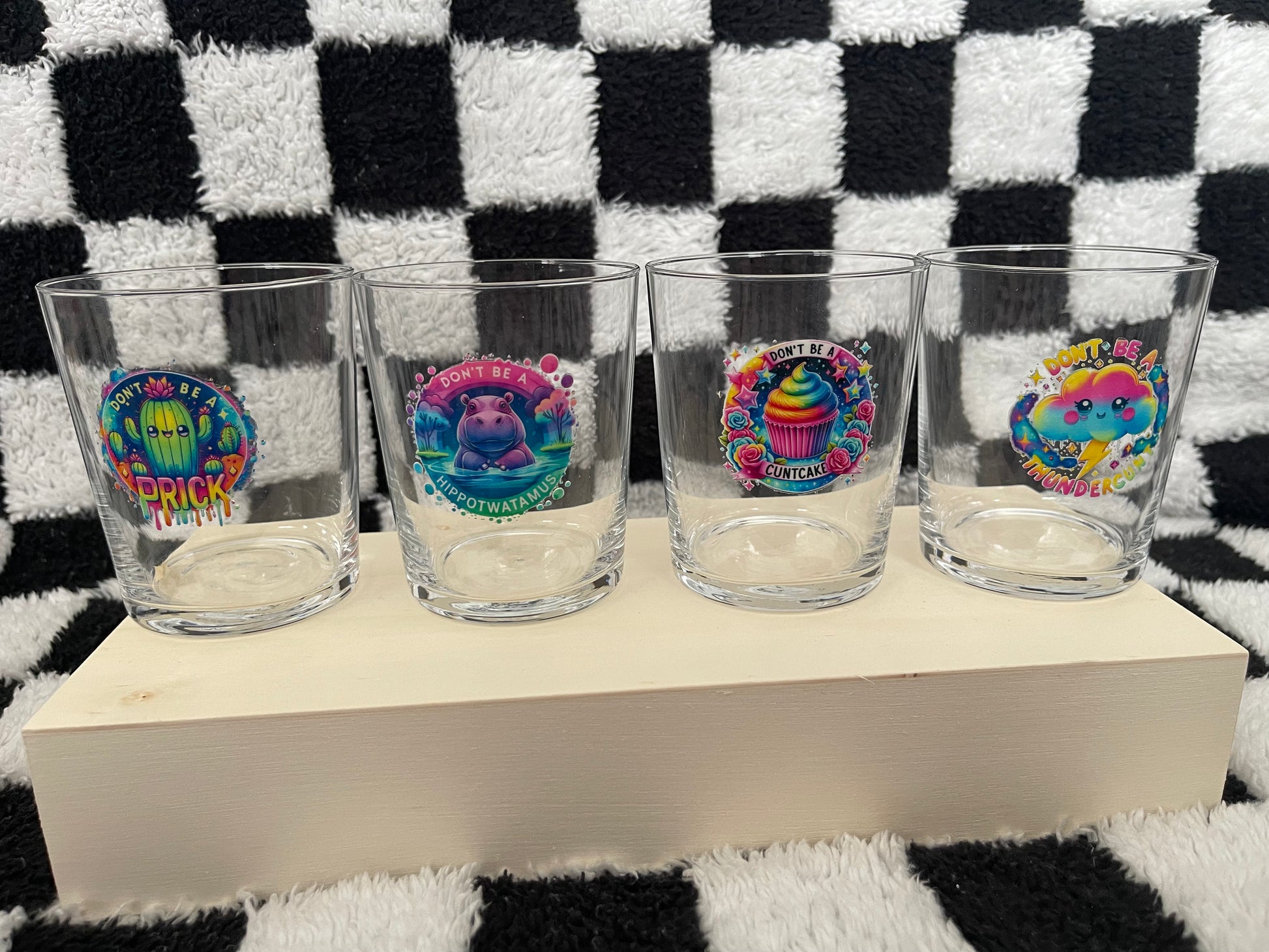 Rude Mixer Glass