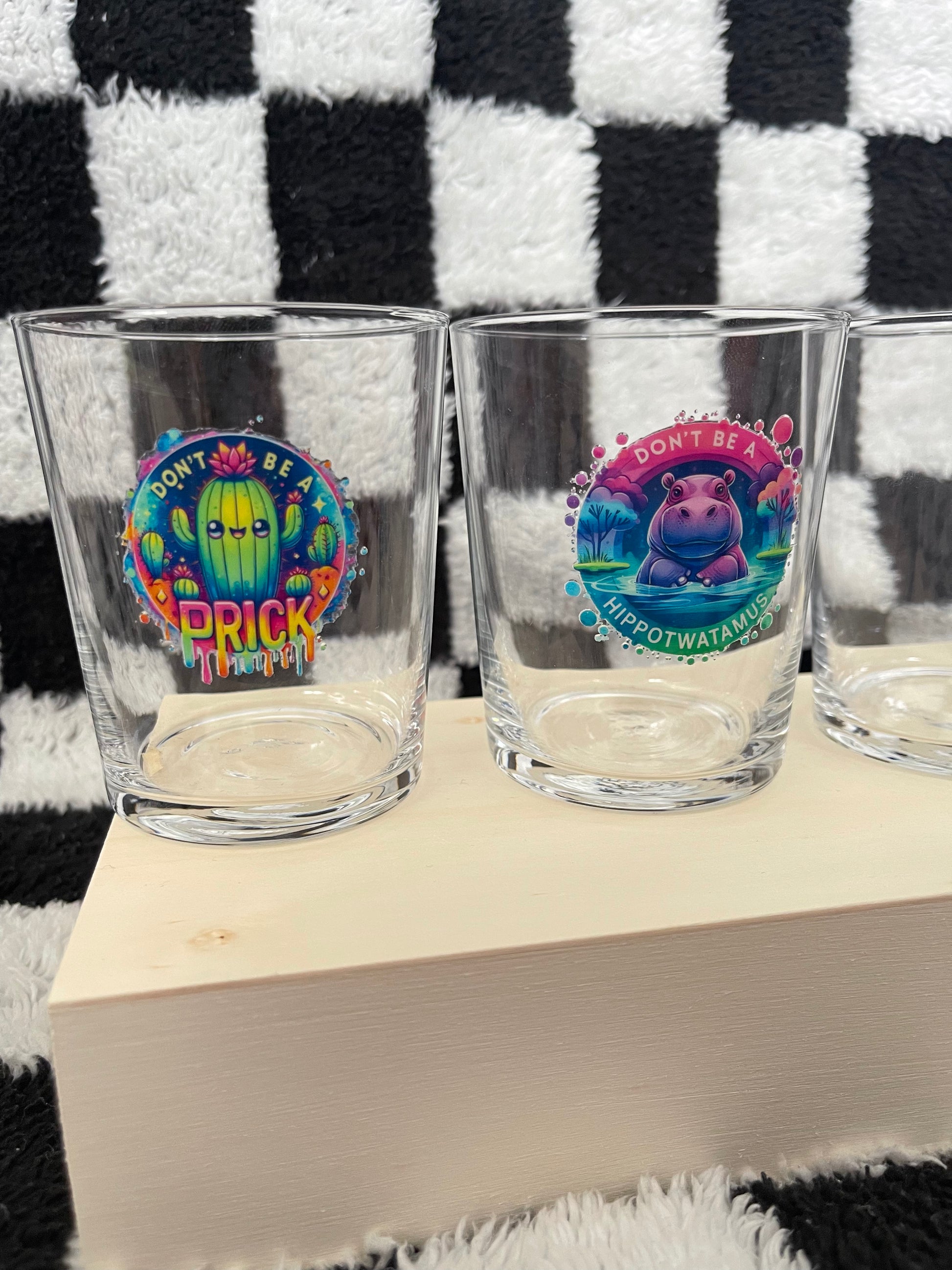 Rude Mixer Glass