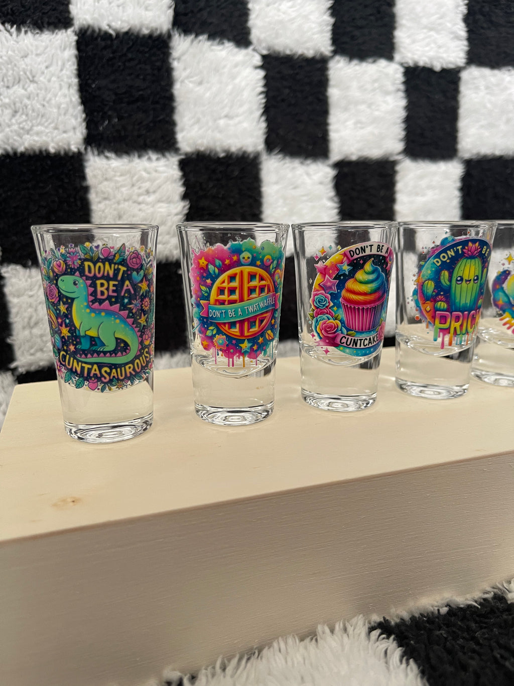 Rude 30ml Shot Glass