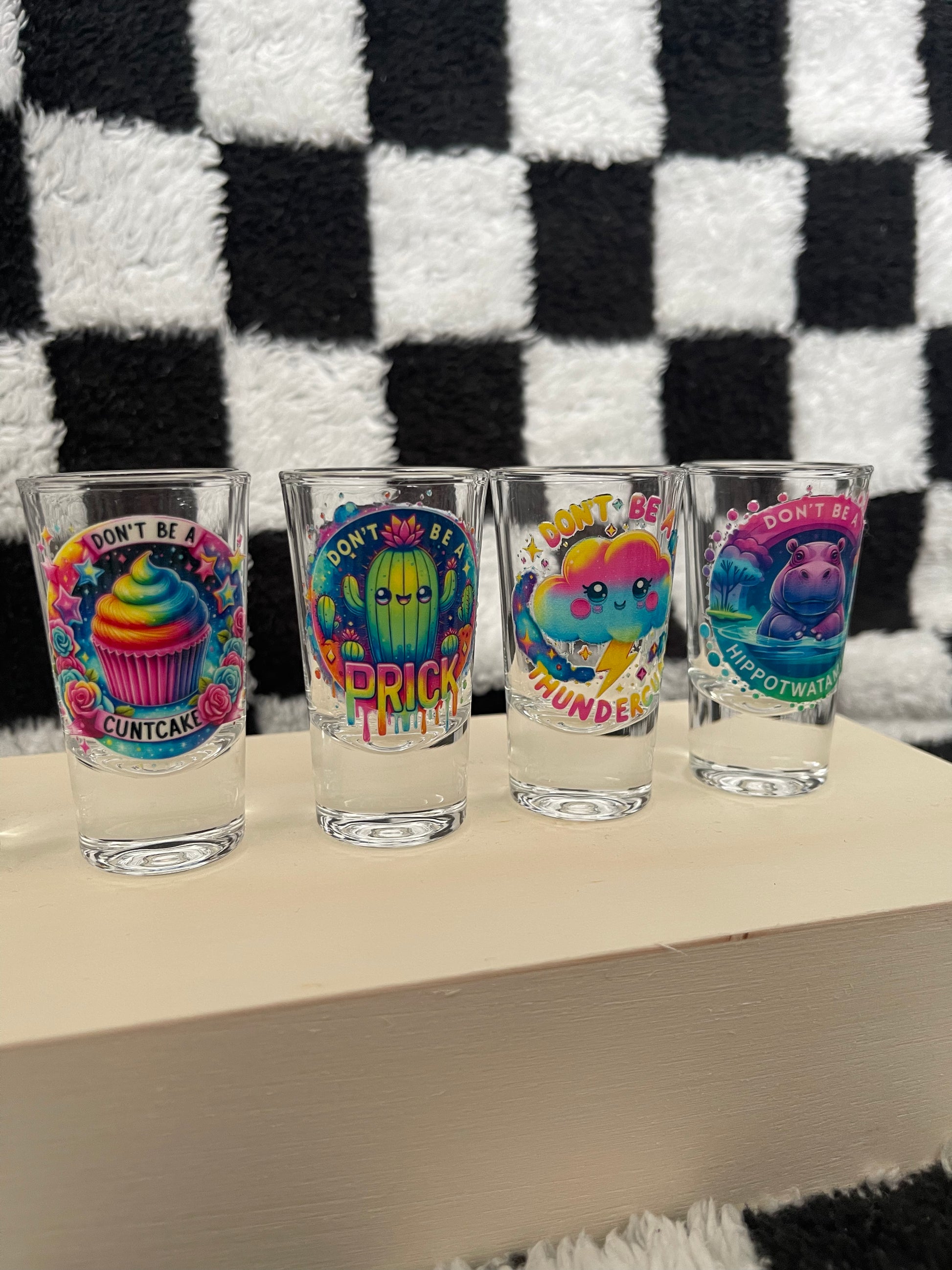 Rude 30ml Shot Glass